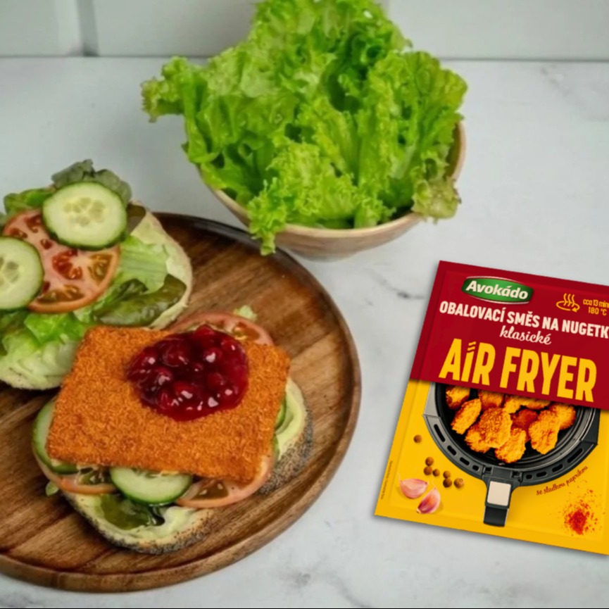 'Smažený' sýr v housce