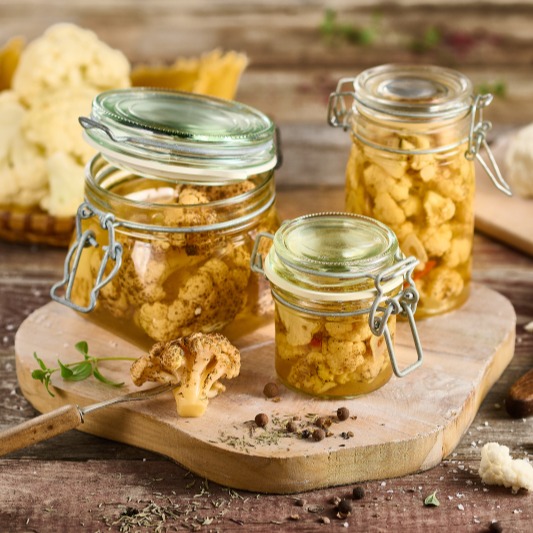 Nakládaný spálený květák (vícebarevný)